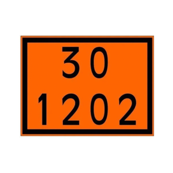 Placa de Simbologia de Risco 1202