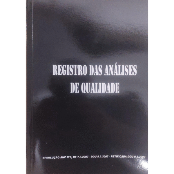 Livro Registro De Análise